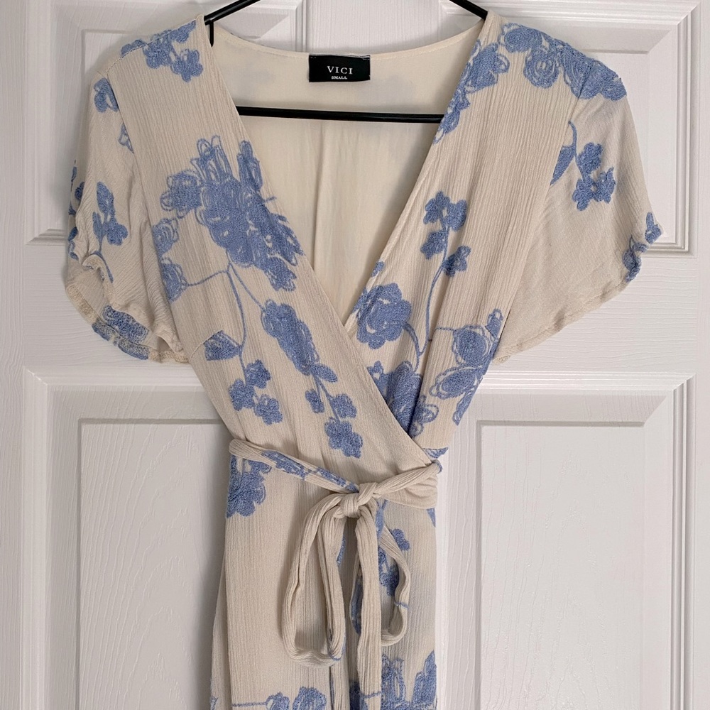 Vici Wrap Maxi dress